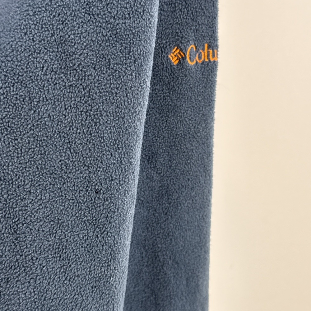 Columbia Auburn‎ Tigers Jacket Adult XXL Blue Full Zip Fleece Pockets Flaws - Picture 7 of 14